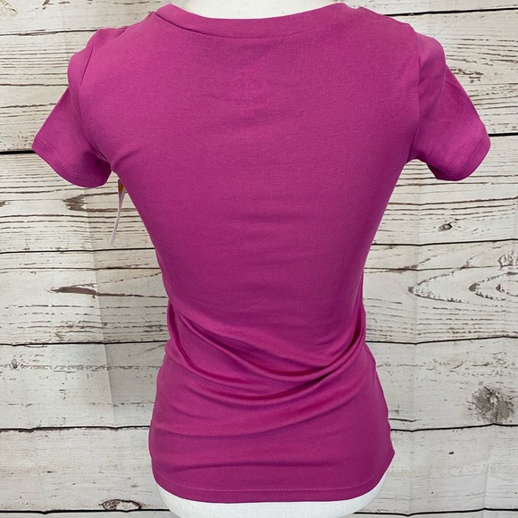 J Crew Ribbed Solid T-Shirt NWT - Picture 4 of 8